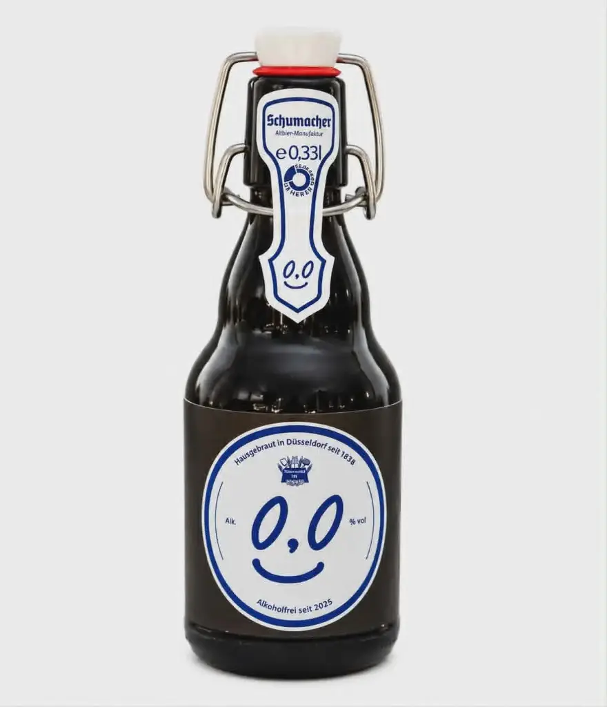 Schumacher - Alt 0,0 - 0,0% alc.vol. 0,33l - Alkoholfreies Altbier 