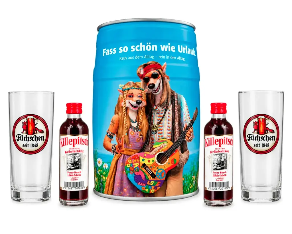 Herrengedeck "Füchschen XXL"