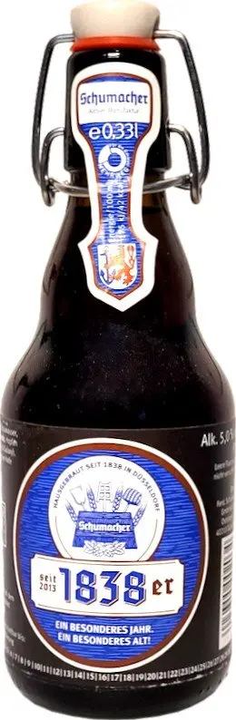 Schumacher - 1838er - 5,0% alc.vol. 0,33l - Altbier
