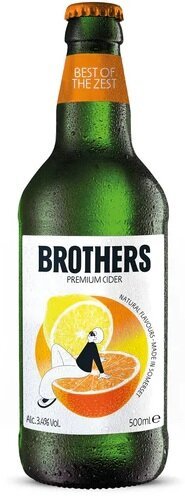 Brothers - Orange & Lemon - 4,0% alc.vol. 0,5l - Fruchtcider