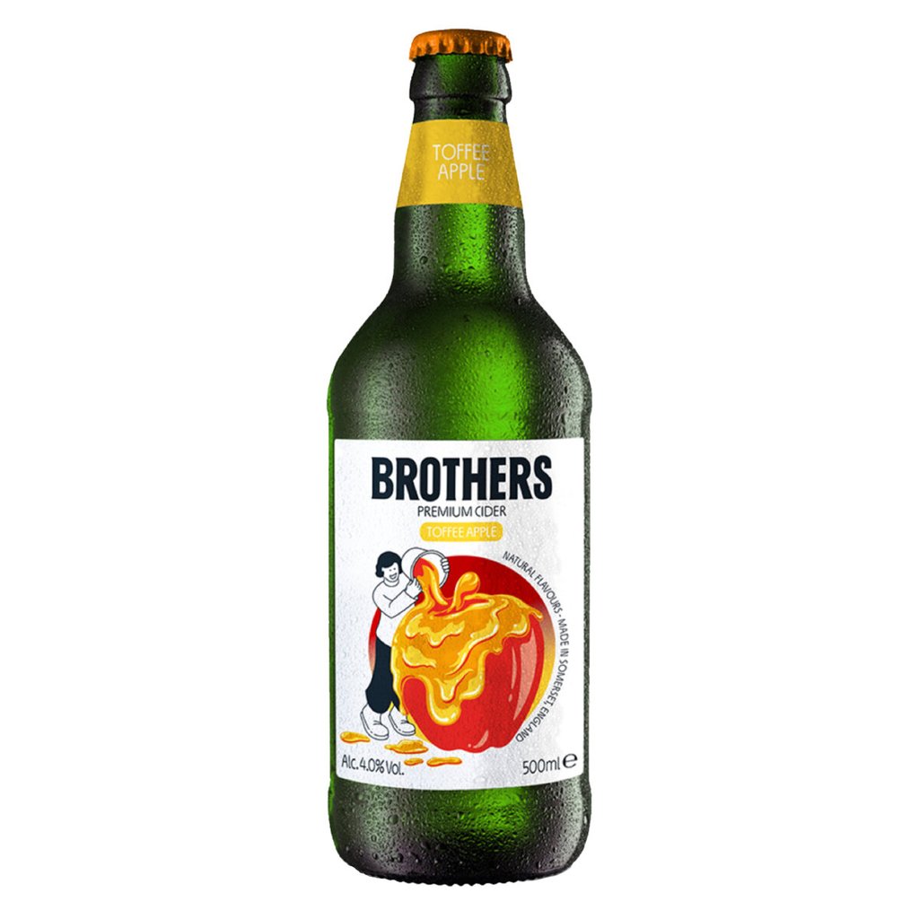 Brothers - Toffee Apple - 4,0% alc.vol. 0,5l - Fruchtcider