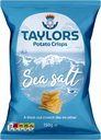 Taylors - Sea Salt 8x 150g - Straight Cut Crisps