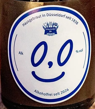 [altbier87] Schumacher - Alt 0,0 - 0,0% alc.vol. 0,33l - Alkoholfreies Altbier 