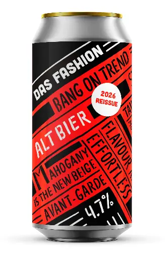 [pretty139] Pretty Decent Beer x OH! macht Bier x BrauArt - Das Fashion Reisued 2026 - 4,7% alc.vol. 0,44l - Altbier