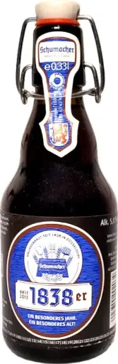 [altbier18] Schumacher - 1838er - 5,0% alc.vol. 0,33l - Altbier