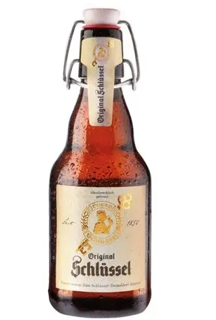 [altbier77] Hausbrauerei zum Schlüssel - Original Schlüssel Bügel - 5,0% alc.vol. 0,33l - Altbier